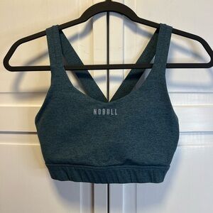 NOBULL Pace Sports Bra Size Women’s Medium Color Blue